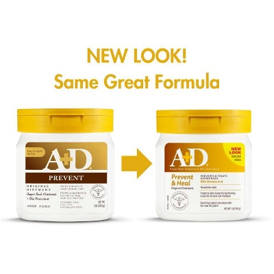 A+D Baby Diaper Rash Ointment, Baby Protectant with Vitamins A and D - 454g, 5 of 12