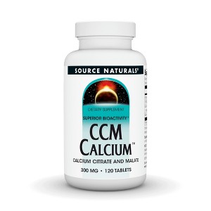 CCM Calcium Citrate/Malate by Source Naturals, Inc.  -  120 Tablet - 1 of 3