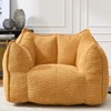 Aukfa Bean Bag Sofa Chair - Ultra-Comfortable Square Lazy Chair for Adults, Soft Premium Fabric for Living Room, Bedroom & Game Room - 2 of 4