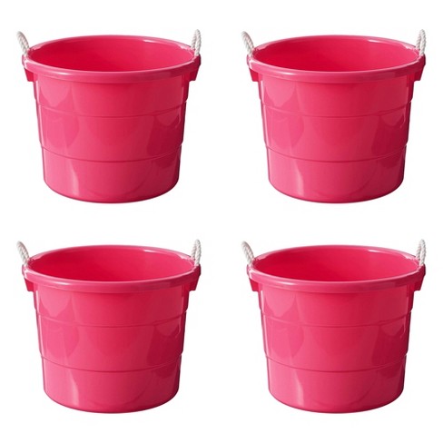 Homz Store N Stow Heavy-duty Portable 10-liter Collapsible Square Bucket  Bundle With Homz 2211049 Store N Stow 5 Liter Collapsible Bucket With Handle  : Target