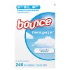 Bounce Outdoor Fresh Fabric Softener Sheets - 240ct : Target