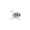 Black Bow Jewelry Sterling Silver & Enamel Western Michigan University Collegiate Bead - 2 of 4
