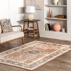 Nuloom Jessa Faded Medallion Pet Friendly Machine Washable Area Rug - 2 of 4