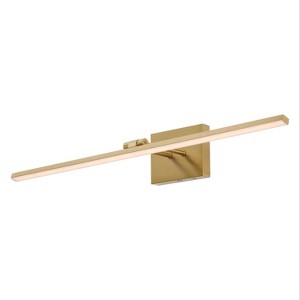 JONATHAN Y Santino Modern Minimalist Swivel Integrated Dimmable LED Rechargeable Picture Light with Touch Sensor - 1 of 4