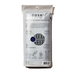 GOSHI Exfoliating Shower Towel for All Skin Types - Rip-Resistant, Exfoliating Washcloth - 1 of 4