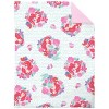 NoJo Disney Ariel Sea Garden 4 Piece Toddler Bed Set - Comforter, Fitted Sheet, Flat Top Sheet, Reversible Standard Size Pillowcase, Pink and Aqua - 2 of 4