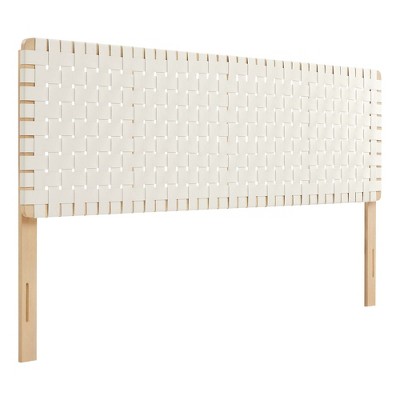Modway Sparta Weave King Vegan Leather Headboard
