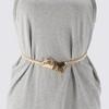 Unique Bargains Women's Spring Waist Chain Gold Tone 1 Pc - 2 of 4