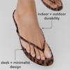 CUSHIONAIRE Cruise Flip Flops for Women Footwear | Vacation Beach Essentials | Casual Sandals with Wide Widths - 2 of 4