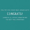 Recycled Paper Greetings Graduation Money Gift Card Holder 2025 Balloons - 3 of 3