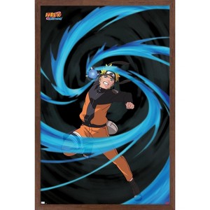 Trends International Naruto Shippuden - Naruto Uzumaki Framed Wall Poster Prints - 1 of 4
