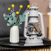 Feuerhand Outdoor Kerosene Fuel Lantern, German Made Weather Resistant Baby Special 276 Galvanized Hurricane Lamp for Camping or Patio, 10 Inches - 2 of 4