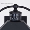Vaxcel Lexington 2 - Light Wall Light in  Textured Black - 4 of 4