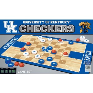 MasterPieces Officially licensed NCAA Kentucky Wildcats Checkers Board Game for Families and Kids ages 6 and Up - 1 of 4