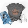 Simply Sage Market Cursive Fall Leaf Short Sleeve Tee - 3 of 4