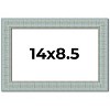 PosterPalooza | Photo Size Refined Blue Picture Frame - UV Acrylic, Foam Board Backing, Hanging Hardware - 2 of 4