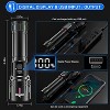 MaseiKar Flashlights High Lumens Rechargeable, 2000 Lumens XHM90.2 Super Bright Flash Light LCD Digital Display LED Flashlight, Handheld High Powered - 3 of 4