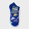 Women's Dinosaur 6pk Low Cut Socks - Assorted Colors 4-10: Animal Icon Pattern, Lightweight Fabric, Banded Cuff - 2 of 3
