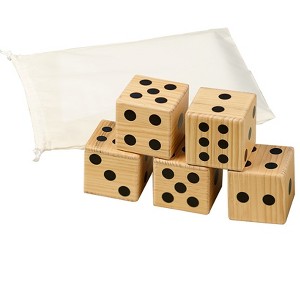 The Lakeside Collection Jumbo Wood Indoor/Outdoor Games - 1 of 3