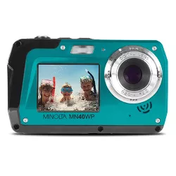 Minolta 48.0-Megapixel Waterproof Digital Camera (Blue)