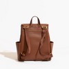 Freshly Picked Mini Classic Diaper Bag - Cognac - 3 of 4