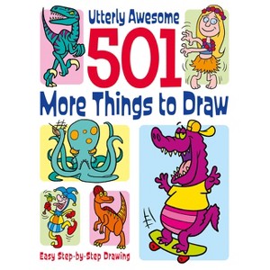 501 More Things to Draw - (501 Things to Draw) by  Nat Lambert (Paperback) - 1 of 1