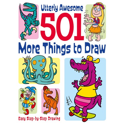 501 More Things to Draw - (501 Things to Draw) by  Nat Lambert (Paperback) - image 1 of 1