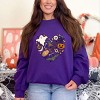 Simply Sage Market Halloween Heart Sweatshirt - XL - Purple - 2 of 4