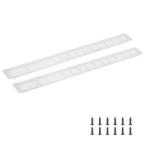 Unique Bargains Rectangle Ventilation Grille, Aluminum - 1 of 3
