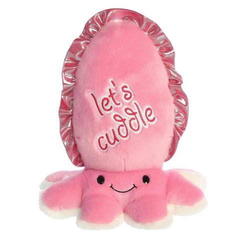 Aurora Medium Let's Cuddle Cuttlefish Just Sayin' Witty Stuffed Animal ...