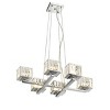 Chloe Lighting Trilluminate Contemporary 6 Light Chrome Finish Chandelier 23" Wide - 3 of 4