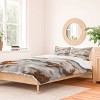 Deny Designs Queen Laura Fedorowicz Clouds Dance Duvet Cover and Pillow Shams: Abstract, Machine Washable, Non-Woven Fabric - 3 of 4