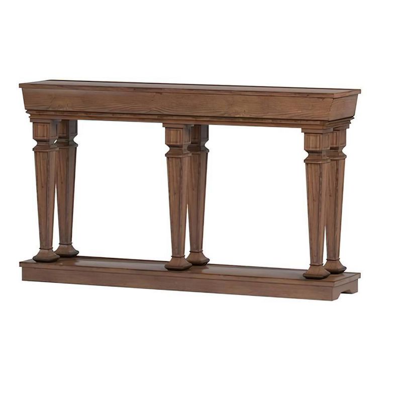 72&#34; Garrison Accent Table Oak - Acme Furniture, 6 of 7