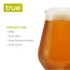 True IPA Glasses, Beer Pint Glasses, Craft Beer Glassware, IPA Glass Set, Set of 4, 16 Ounce Capacity, for Stouts, Pilsners, IPAs, Clear - 4 of 4