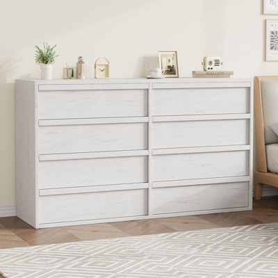 6 Drawer Dresser for Bedroom, 29" Tall Modern 6 Chest of Drawers with Large Storage Space