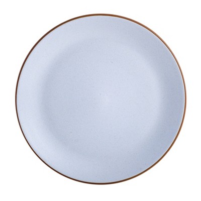 Light Blue Ceramic 16-Piece Dinnerware Set, Service for 4