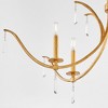 Quorum Lighting Majesty 6 - Light Chandelier in  Gold Leaf - 2 of 3