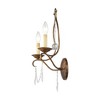 Livex Lighting Chesterfield 2 - Light Wall Light in  Hand Applied Venetian Golden Bronze - 2 of 4