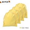 Unique Bargains Velvet Reusable Soft Jewelry Headphone Candy Drawstring Gift Bags 20 Pcs - 3 of 4