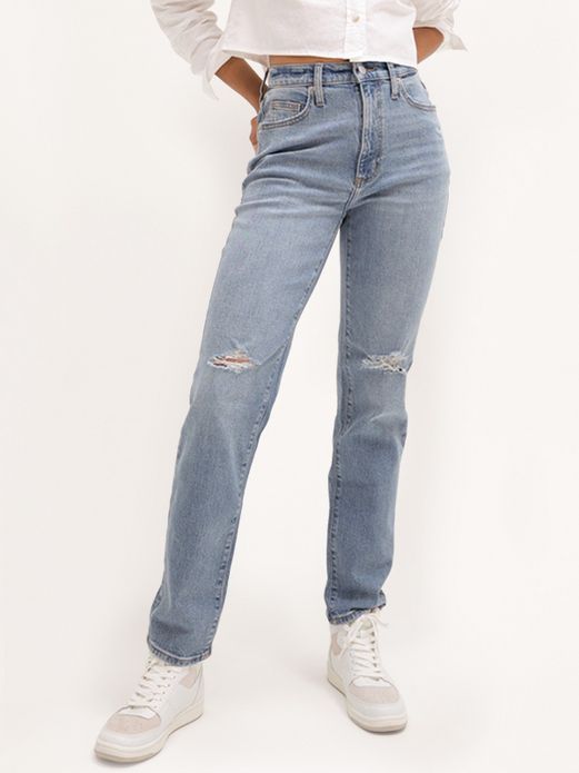 High Rise Jada Vintage Workwear Women's Jeans in Rinsed Wash