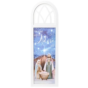 The Lakeside Collection Framed Themed Lighted Wall Art - 1 of 2