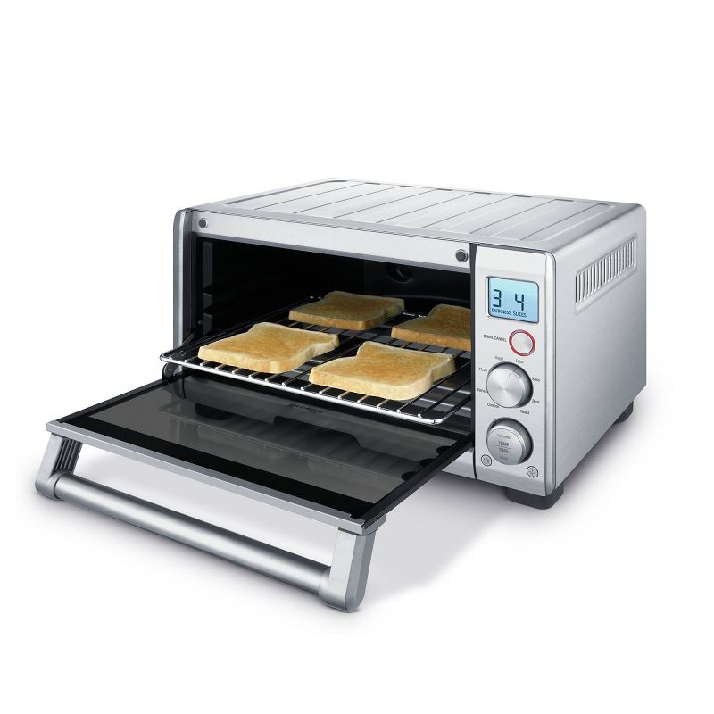 Breville 1800W Compact Smart Toaster Oven Brushed Stainless Steel BOV650XL, 4 of 7