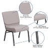 Emma and Oliver 21"W Stackable Church/Reception Guest Chair - 3 of 4
