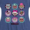 Girls' - LOL Surprise! - All Dolls Together Fit & Flair Cap Sleeve Dress - 2 of 3