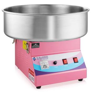 Olde Midway SPIN-1400 Cotton Candy Machine, Commercial Quality Tabletop Electric Candy Floss Maker