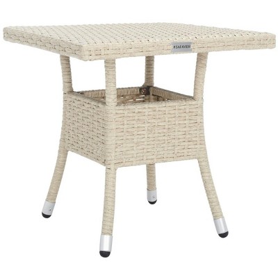 Edna Beige and White 3 Piece PE Rattan Lounge Set