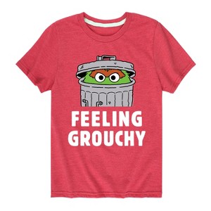 Boys' - Sesame Street - Feeling Grouchy Short Sleeve Graphic T-Shirt - 1 of 4