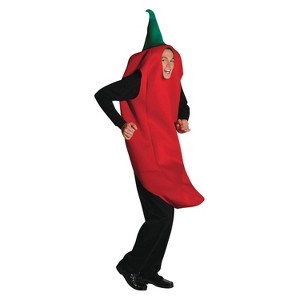 Imposta Costumes Adult Chili Pepper Costume Costume Bodysuit One Size - 1 of 1