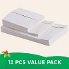 Joyfy 12Pcs Christmas Cardboard Boxes, 4 Different Sizes Wrapping Boxes for Christmas Holiday Presents Wrapping Shirt Boxes Party Supply - 3 of 4