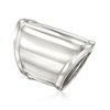 Ross-Simons Sterling Silver Wide Polished Ring - 3 of 4